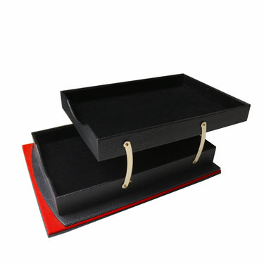 Sensa Luxury Executive Wooden Table Organizer 10pcs Set